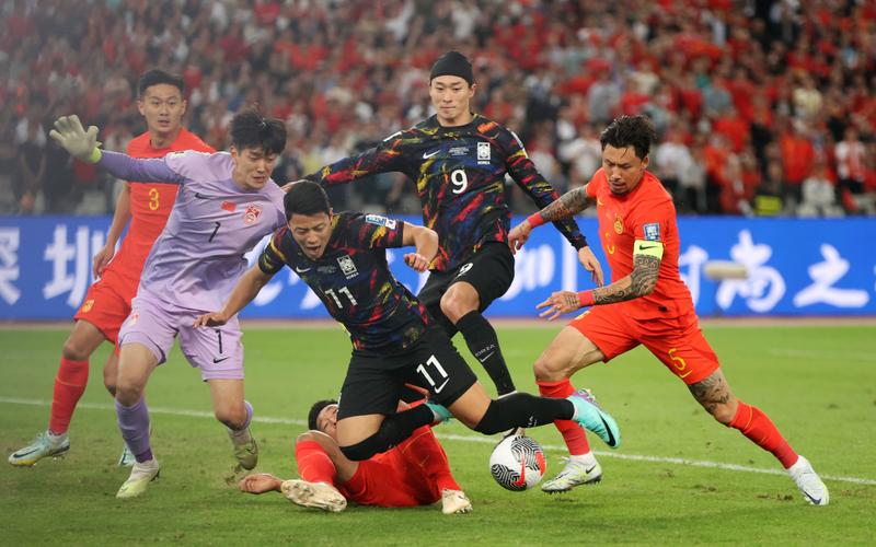 世界杯预选赛中国vs韩国