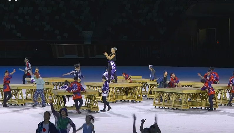 东京奥运开幕式舞蹈