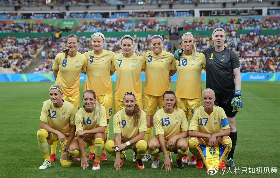 瑞典女足夺得世界杯季军