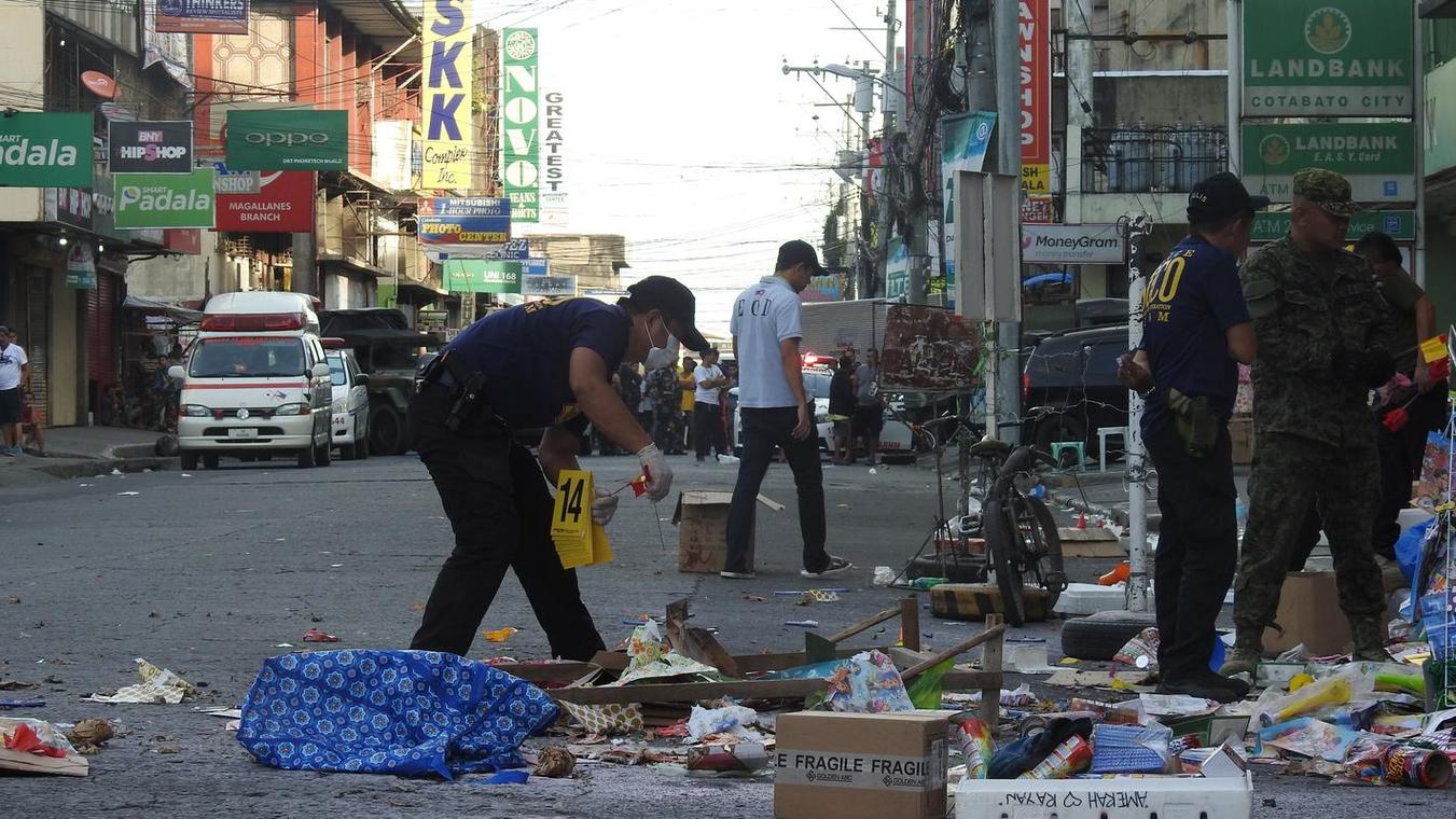 菲律宾袭击事件致1死7伤