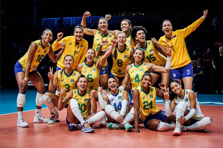 巴西女排晋级世锦赛决赛的相关图片